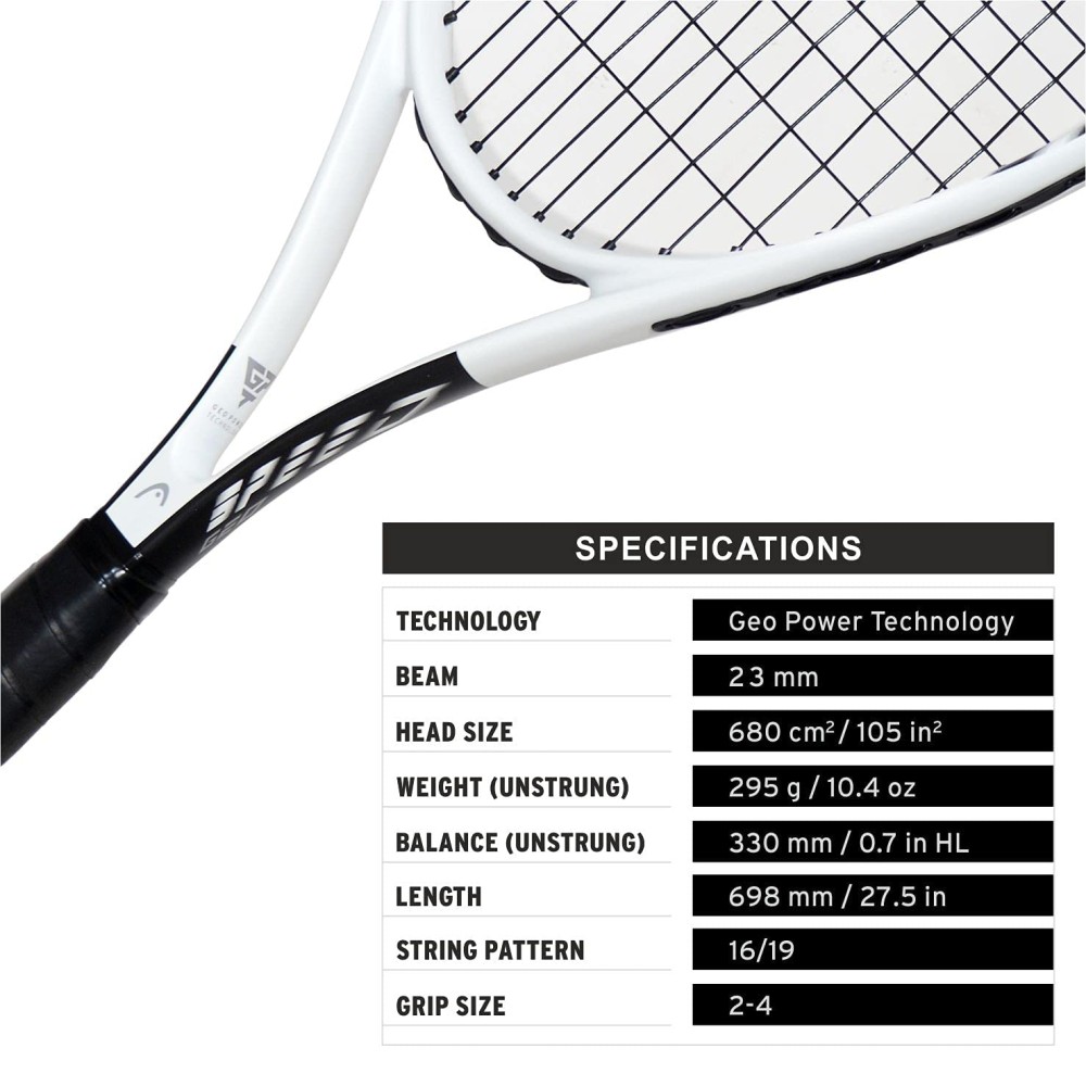 Head Geo Speed Tennis Racket Head Geo Speed Tennis Racket