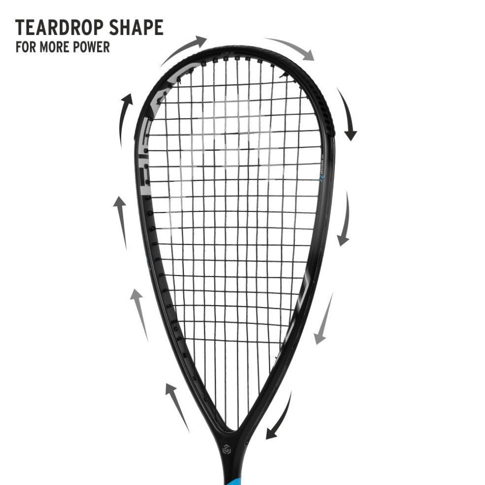 HEAD Graphene 360 Speed 125 Squash Racquet HEAD Graphene 360 Speed 125 Squash Racquet