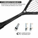 HEAD Graphene XT Hurricane 123 Squash Racquet (Black) HEAD Graphene XT Hurricane 123 Squash Racquet (Black)