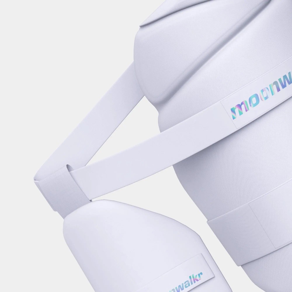 Moonwalkr 2.0 White Cricket Thigh Guard Moonwalkr 2.0 White Cricket Thigh Guard