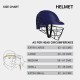 Moonwalkr Mind 2.0 Blue Cricket Helmet Moonwalkr Mind 2.0 Blue Cricket Helmet