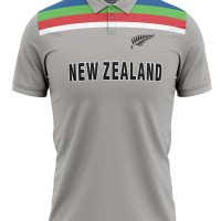 New Zealand ODI World Cup 1992 Half Sleeves Cricket Fan Jersey - 100% Dryfit Polyester - With Name Personalisation