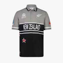 New Zealand ODI World Cup 2022 Half Sleeves Cricket Fan Jersey - 100% Dryfit Polyester - With Name Personalisation