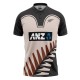 New Zealand ODI World Cup Retro Half Sleeves Cricket Fan Jersey - 100% Dryfit Polyester - With Name Personalisation