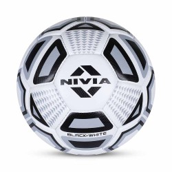 Nivia Black & White Football White