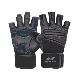 Nivia Carbon Weightliftng Gloves