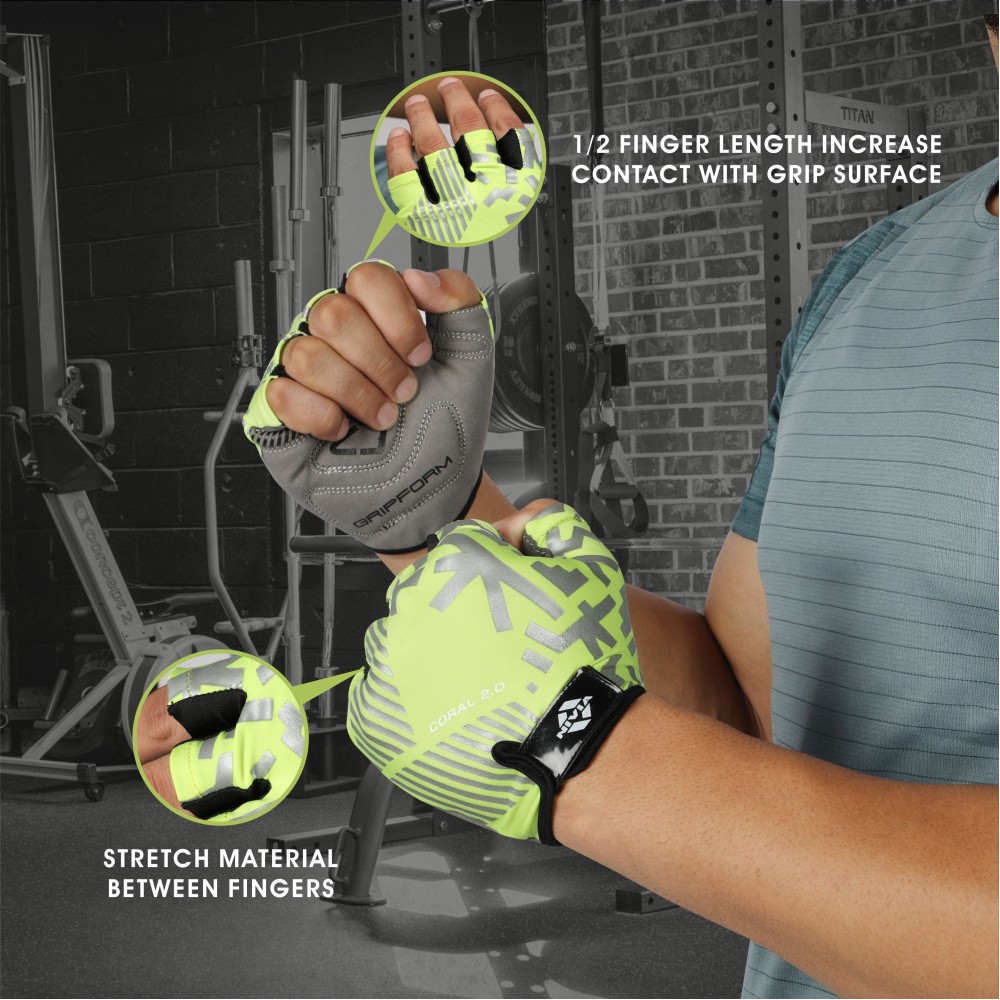 Nivia Coral 2.0 Gym Gloves Nivia Coral 2.0 Gym Gloves