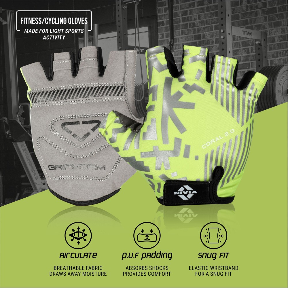 Nivia Coral 2.0 Gym Gloves Nivia Coral 2.0 Gym Gloves