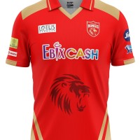 Punjab Kings IPL Replica Jersey 2022 (PK 2022 With Name Personalization)
