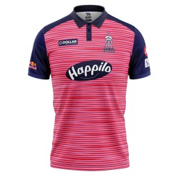 Rajasthan Royals IPL Replica Cricket Jersey 2022 (RR IPL Jersey with Name Personalization)