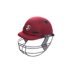 SG Acetech Coloured Cricket Helmet (Maroon) SG Acetech Coloured Cricket Helmet (Maroon)