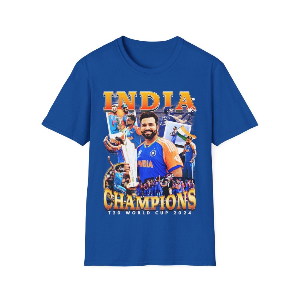 T20 World Champions l Team India Cricket l Cricket l Cricket lover l Cricket Fan l Rohit Sharma l Virat Kohli l Unisex Jersey