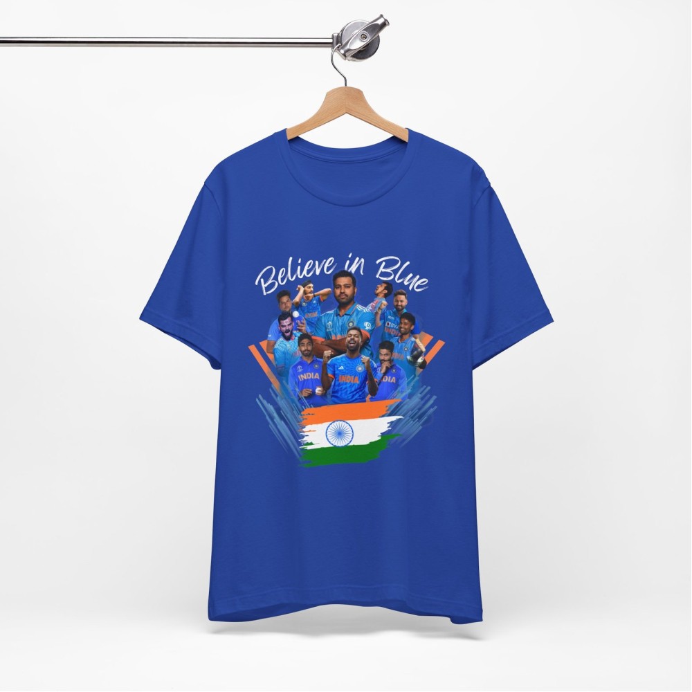 Team India Cricket T-shirt l T20 world cup l Indian Cricket team l Cricket fan l Cricket lover l Unisex Jersey Team India Cricket T-shirt l T20 world cup l Indian Cricket team l Cricket fan l Cricket lover l Unisex Jersey
