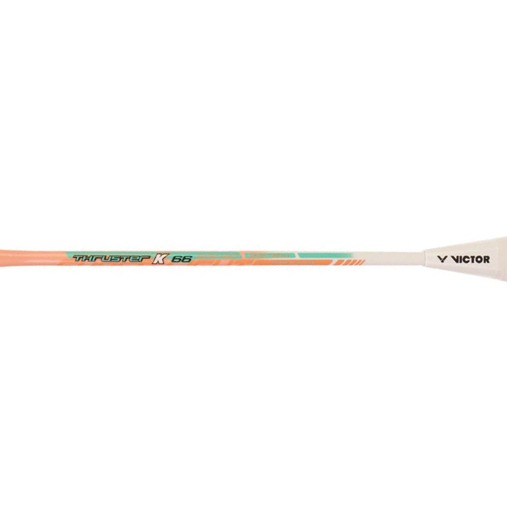 Victor Thruster TK 66 Badminton Racket (Peach) Victor Thruster TK 66 Badminton Racket (Peach)