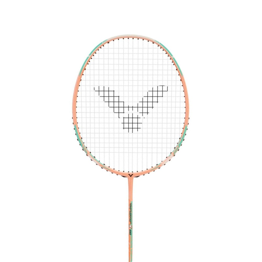 Victor Thruster TK 66 Badminton Racket (Peach) Victor Thruster TK 66 Badminton Racket (Peach)