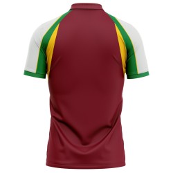 West Indies T20 World Cup 2007 Half Sleeves Cricket Fan Jersey - 100% Dryfit Polyester - With Name Personalization
