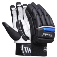 Whitedot Alpha Black Players Cricket Batting Gloves Whitedot Alpha Black Players Cricket Batting Gloves