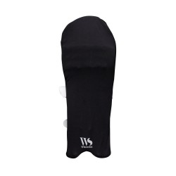 Whitedot Black Half Clads for Batting pads (Batting Legguard Cover) Whitedot Black Half Clads for Batting pads (Batting Legguard Cover)