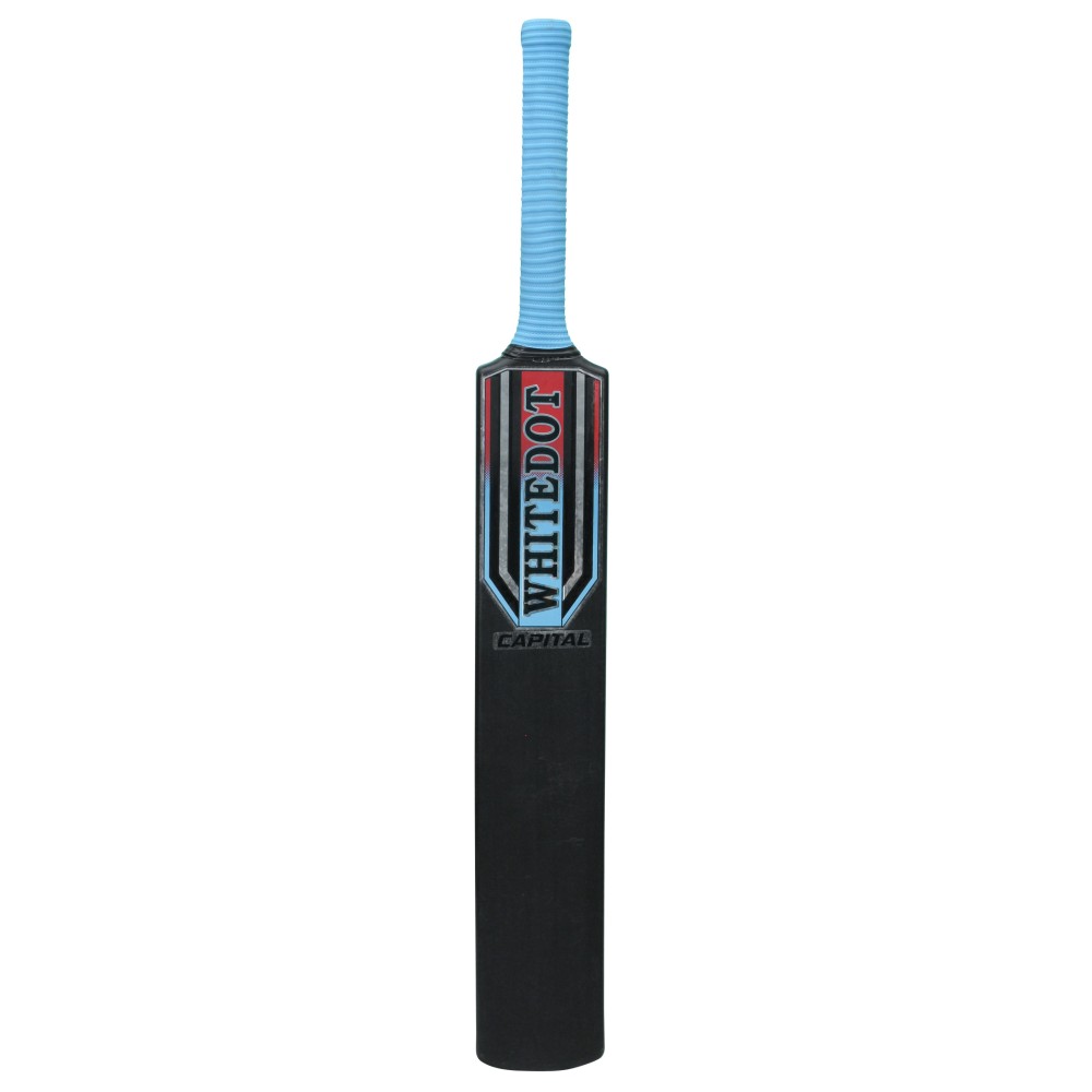 Whitedot Capital Heavy Duty Plastic Cricket Bat for Heavy and Light Tennis Ball Whitedot Capital Heavy Duty Plastic Cricket Bat for Heavy and Light Tennis Ball