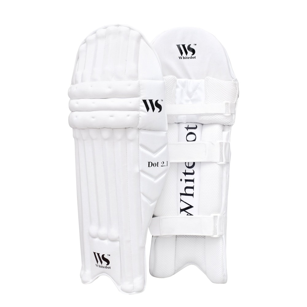Whitedot Dot 2.1 White Cricket Batting Pad Whitedot Dot 2.1 White Cricket Batting Pad