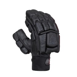 Whitedot Egret Black Cricket Batting Gloves