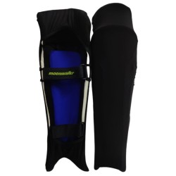 Whitedot Moonwalkr Black Clads for Batting pads (Batting Legguard Cover) Whitedot Moonwalkr Black Clads for Batting pads (Batting Legguard Cover)
