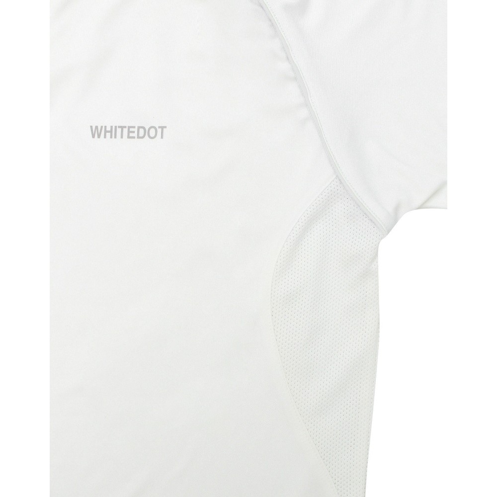 Whitedot Omega Dri-FIT Cricket White Polo T-Shirt Whitedot Omega Dri-FIT Cricket White Polo T-Shirt
