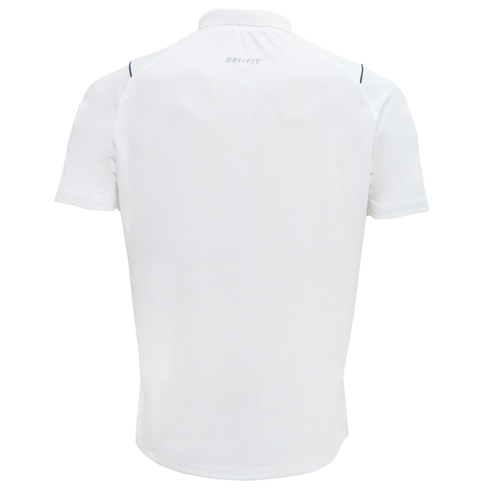 Whitedot Omega Dri-FIT Cricket White Polo T-Shirt Whitedot Omega Dri-FIT Cricket White Polo T-Shirt