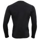 Whitedot Sigma Black Long Sleeve Compression Top Whitedot Sigma Black Long Sleeve Compression Top