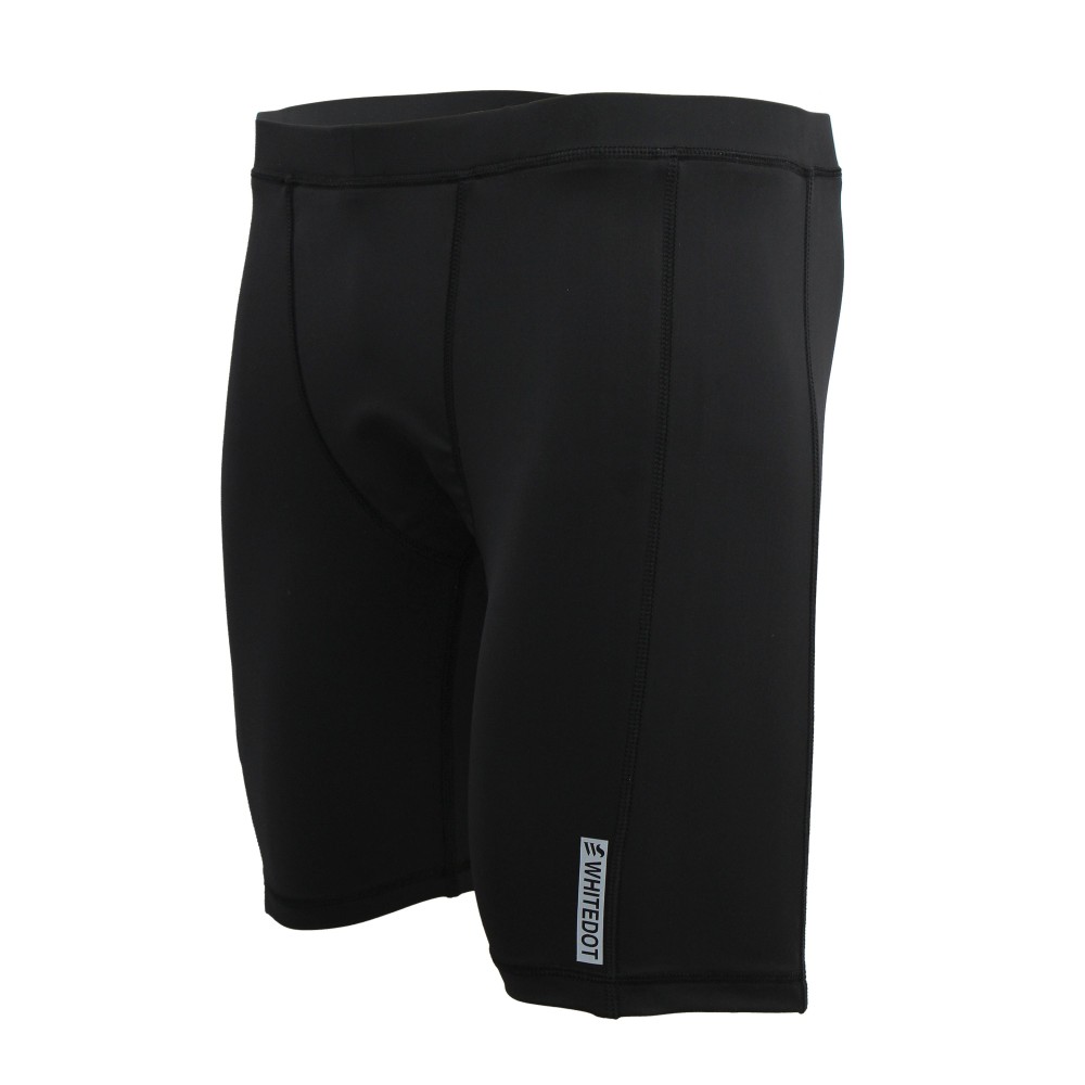Whitedot Sigma Black Quick Dry Compression Shorts with Mobile Pocket Whitedot Sigma Black Quick Dry Compression Shorts with Mobile Pocket