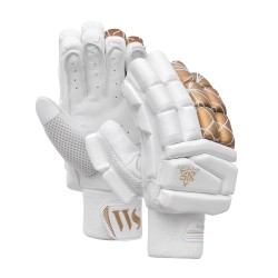 Whitedot Versed White Cricket Batting Gloves