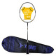Young Fury X Power (Full Graphite, 30 LBS) Unstrung Badminton Racquet with Full Cover (Black Gold) Young Fury X Power (Full Graphite, 30 LBS) Unstrung Badminton Racquet with Full Cover (Black Gold)
