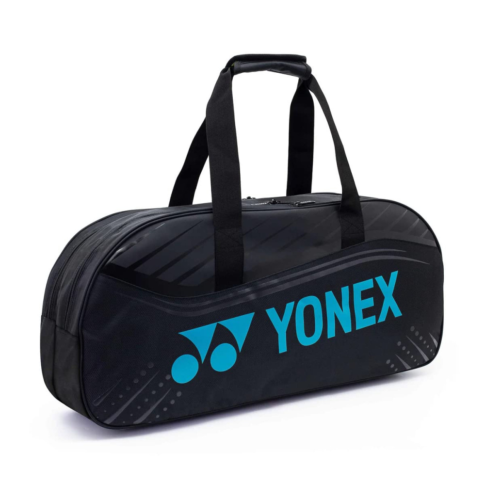 YONEX Badminton Tournament Bag 2231 Black (3D Logo) (Black Black Ceramic) YONEX Badminton Tournament Bag 2231 Black (3D Logo) (Black Black Ceramic)