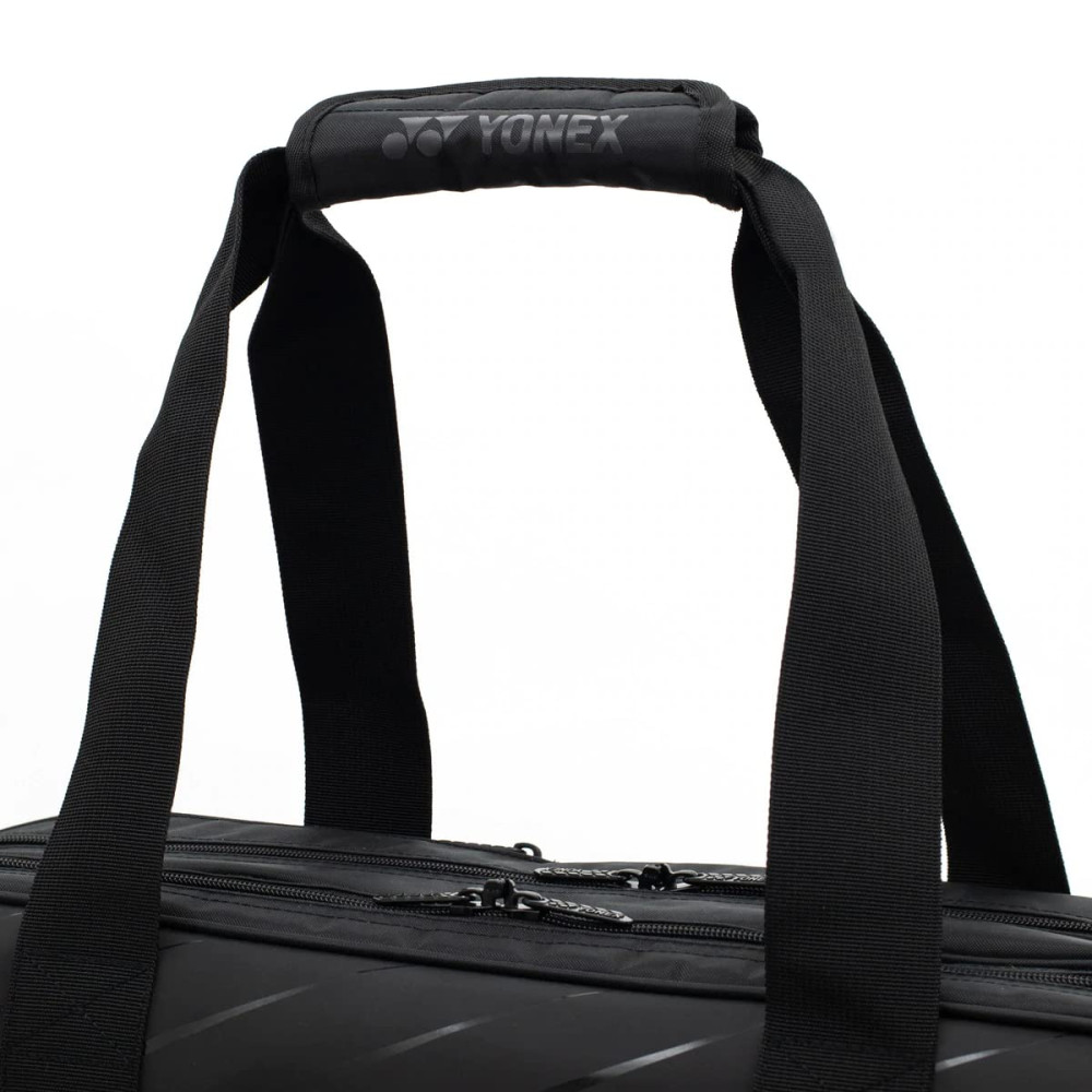 YONEX Badminton Tournament Bag 2231 Black (3D Logo) (Black Black Ceramic) YONEX Badminton Tournament Bag 2231 Black (3D Logo) (Black Black Ceramic)