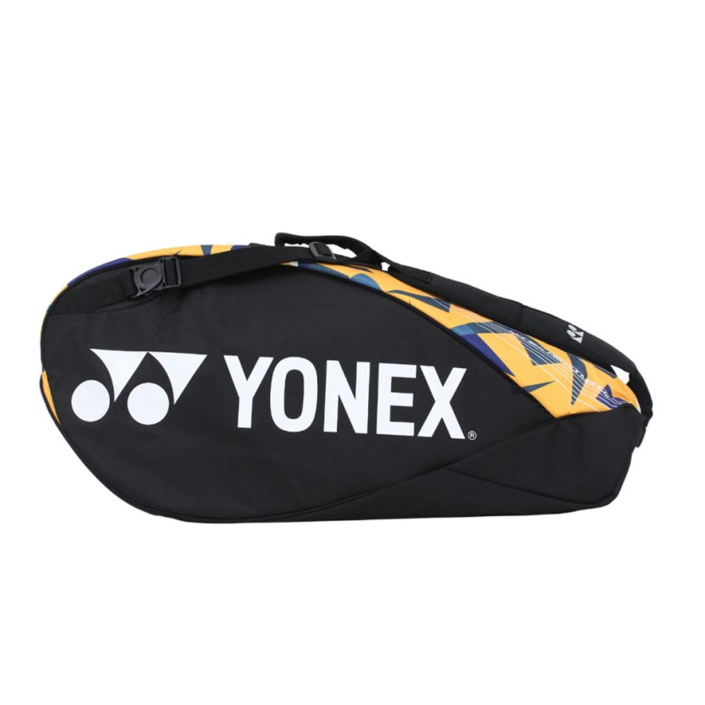 YONEX Badminton Champion Racquet Bag 22926T BT6-SR|6 Zipper Compartment for Saparate Storage of 9 Rackets,Shoes and Clothes|High Density EVA |Anti-Theft Zipper Locking System|Hand-Carry YONEX Badminton Champion Racquet Bag 22926T BT6-SR|6 Zipper Compartment for Saparate Storage of 9 Rackets,Shoes and Clothes|High Density EVA |Anti-Theft Zipper Locking System|Hand-Carry