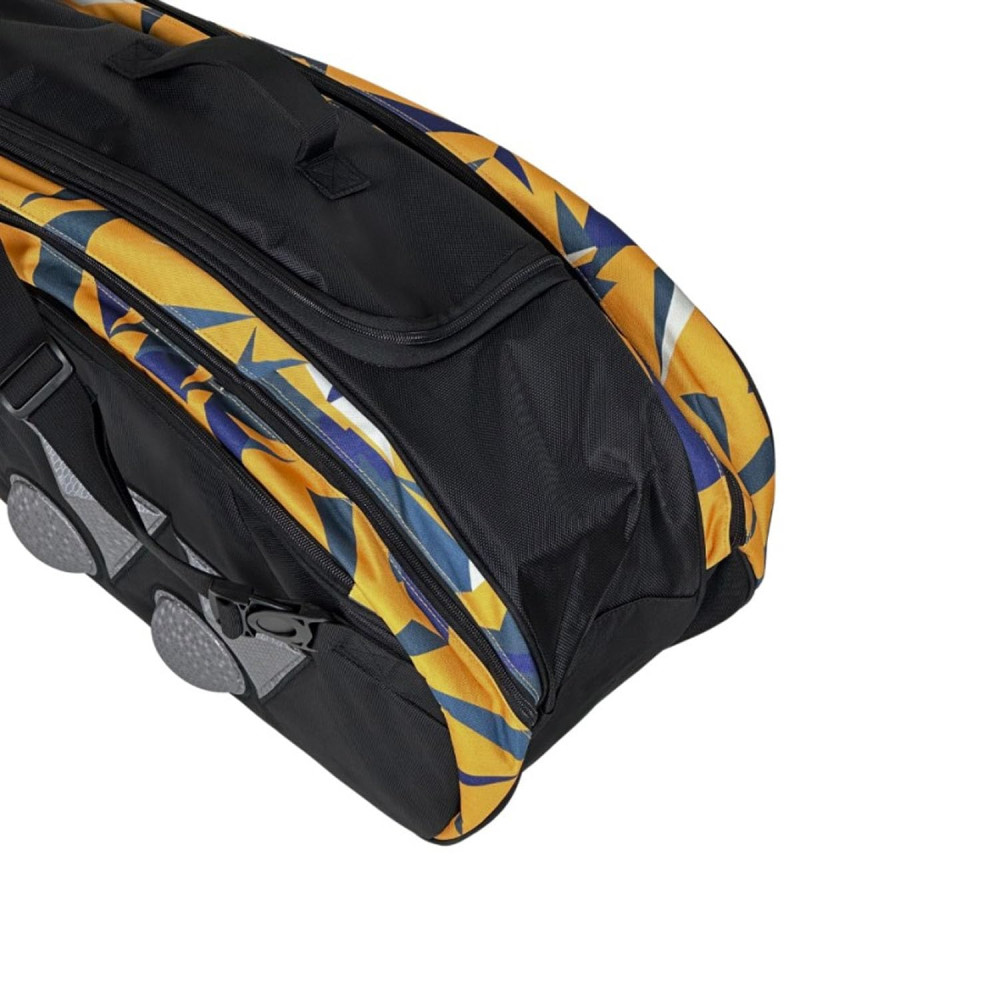 YONEX Badminton Champion Racquet Bag 22926T BT6-SR|6 Zipper Compartment for Saparate Storage of 9 Rackets,Shoes and Clothes|High Density EVA |Anti-Theft Zipper Locking System|Hand-Carry YONEX Badminton Champion Racquet Bag 22926T BT6-SR|6 Zipper Compartment for Saparate Storage of 9 Rackets,Shoes and Clothes|High Density EVA |Anti-Theft Zipper Locking System|Hand-Carry