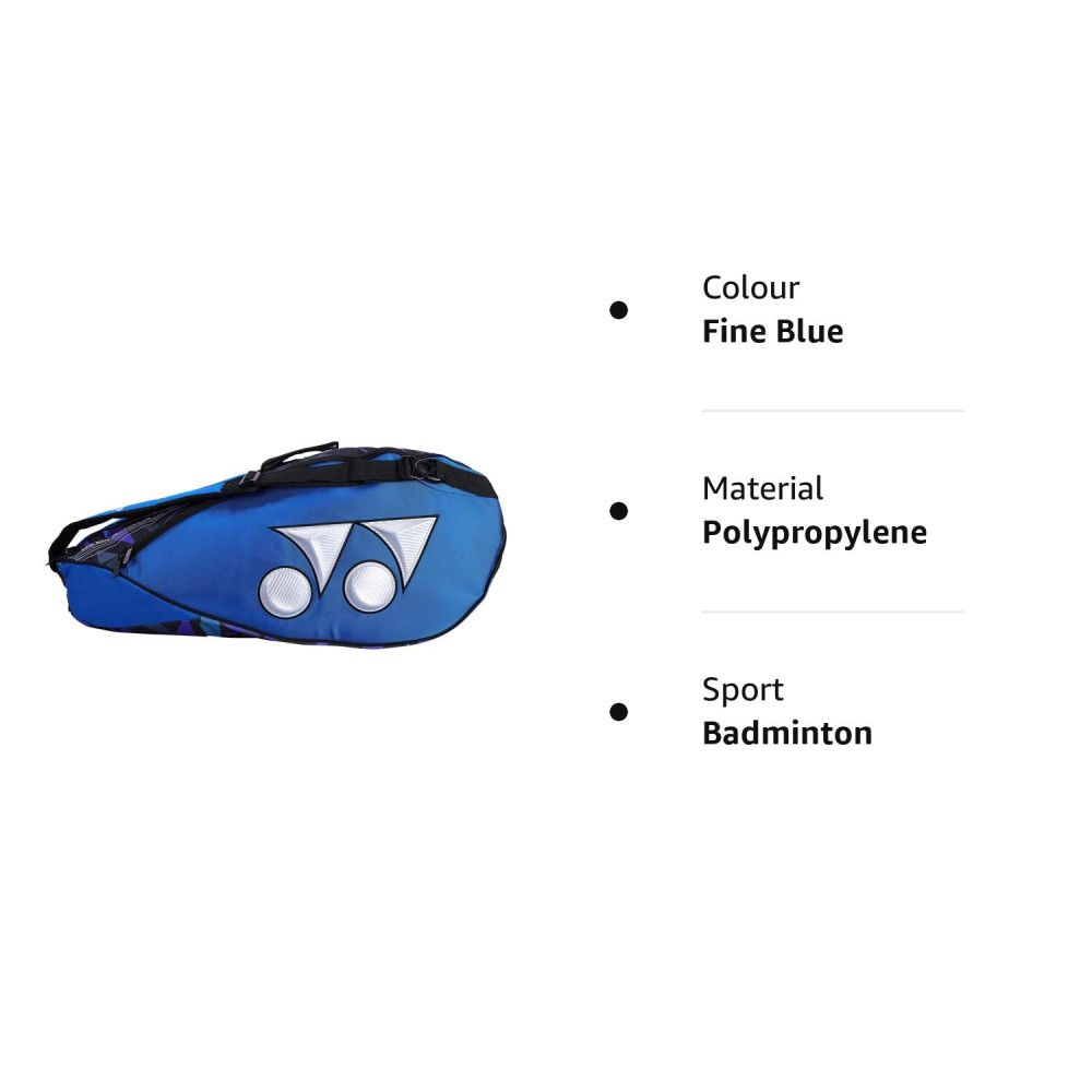 YONEX Badminton Champion Racquet Bag 22926T BT6-SR FINE BLUE/8903224349301 YONEX Badminton Champion Racquet Bag 22926T BT6-SR FINE BLUE/8903224349301