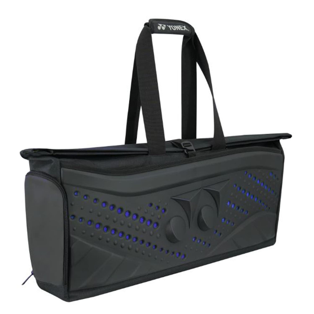 Yonex 2231R Black Edition Roll Down Tournament Bag, Black/Dazzling Blue Yonex 2231R Black Edition Roll Down Tournament Bag, Black/Dazzling Blue