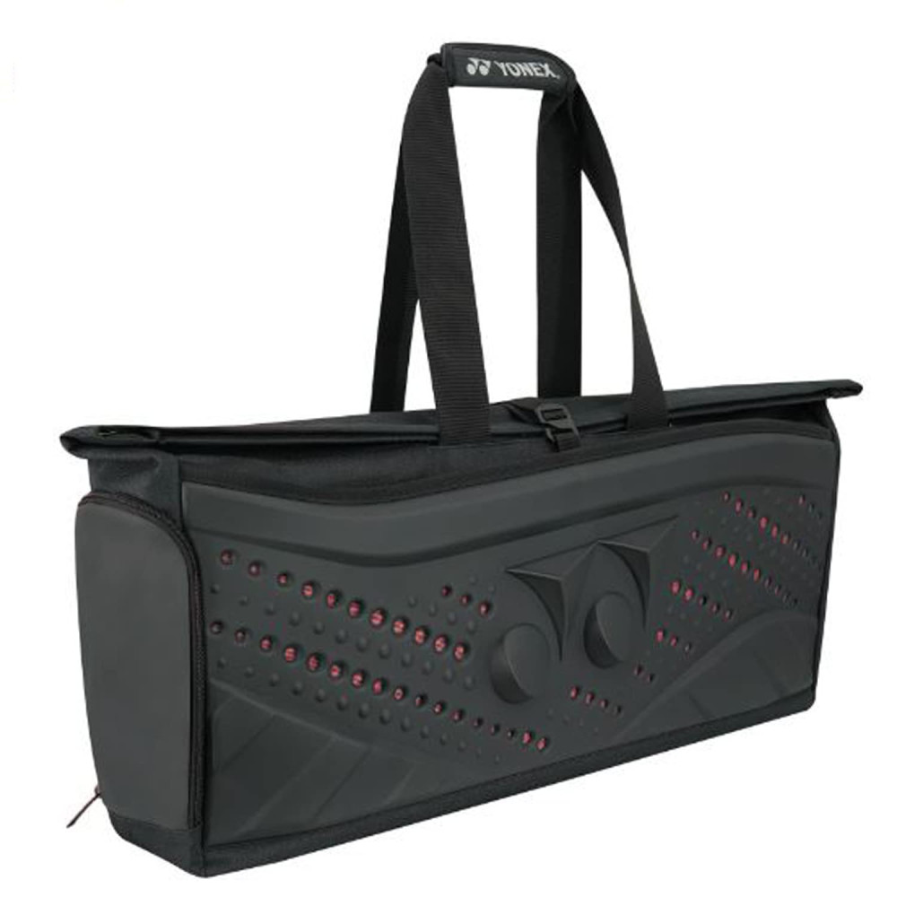Yonex 2231R Black Edition Roll Down Tournament Bag, Black/Dazzling Blue Yonex 2231R Black Edition Roll Down Tournament Bag, Black/Dazzling Blue