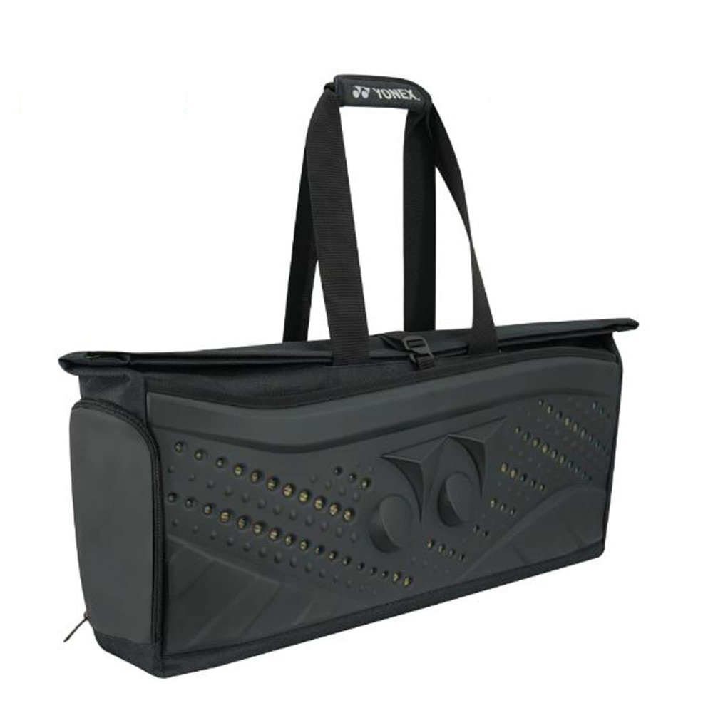 Yonex 2231R Black Edition Roll Down Tournament Bag, Black/Dazzling Blue Yonex 2231R Black Edition Roll Down Tournament Bag, Black/Dazzling Blue