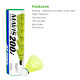 Yonex Mavis 200i Nylon Shuttle Cock, Pack of 6 (Yellow) Yonex Mavis 200i Nylon Shuttle Cock, Pack of 6 (Yellow)