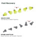 Yonex Mavis 2000 Green Cap Nylon Shuttlecock, Pack of 6 - Made in Japan Yonex Mavis 2000 Green Cap Nylon Shuttlecock, Pack of 6 - Made in Japan