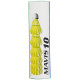 Yonex Mavis 10 Nylon Shuttlecock, Yellow, Pack of 6 | Made in Japan (Green Cap) Yonex Mavis 10 Nylon Shuttlecock, Yellow, Pack of 6 | Made in Japan (Green Cap)