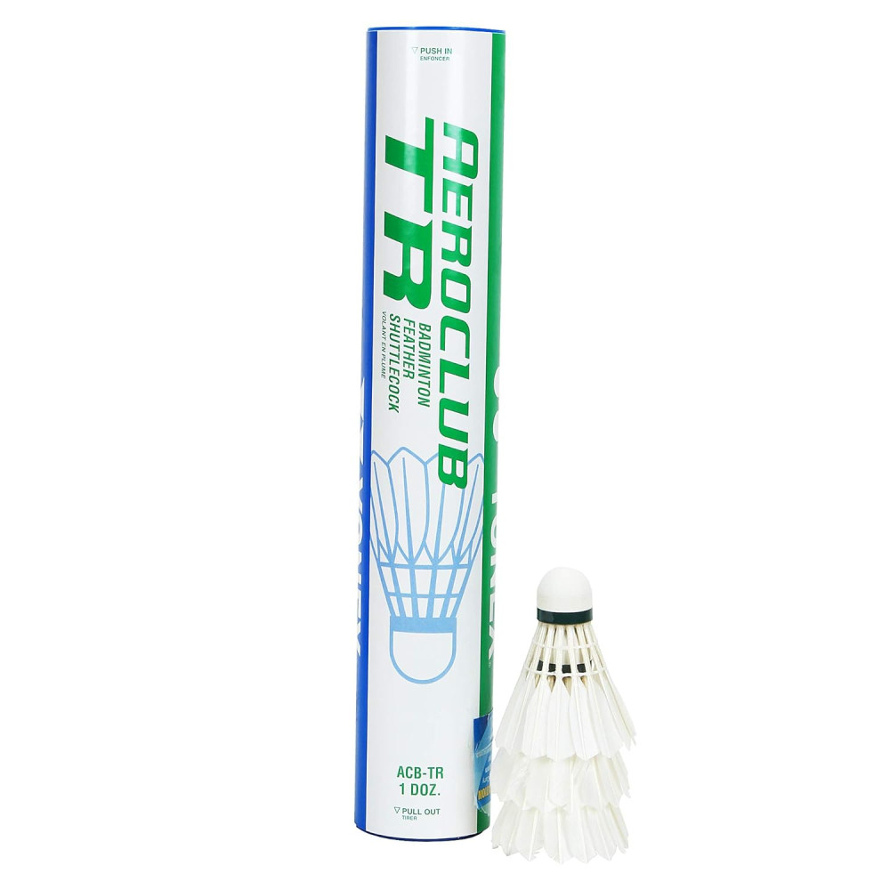 YONEX ACB TR Badminton Feather Shuttlecock (White) YONEX ACB TR Badminton Feather Shuttlecock (White)