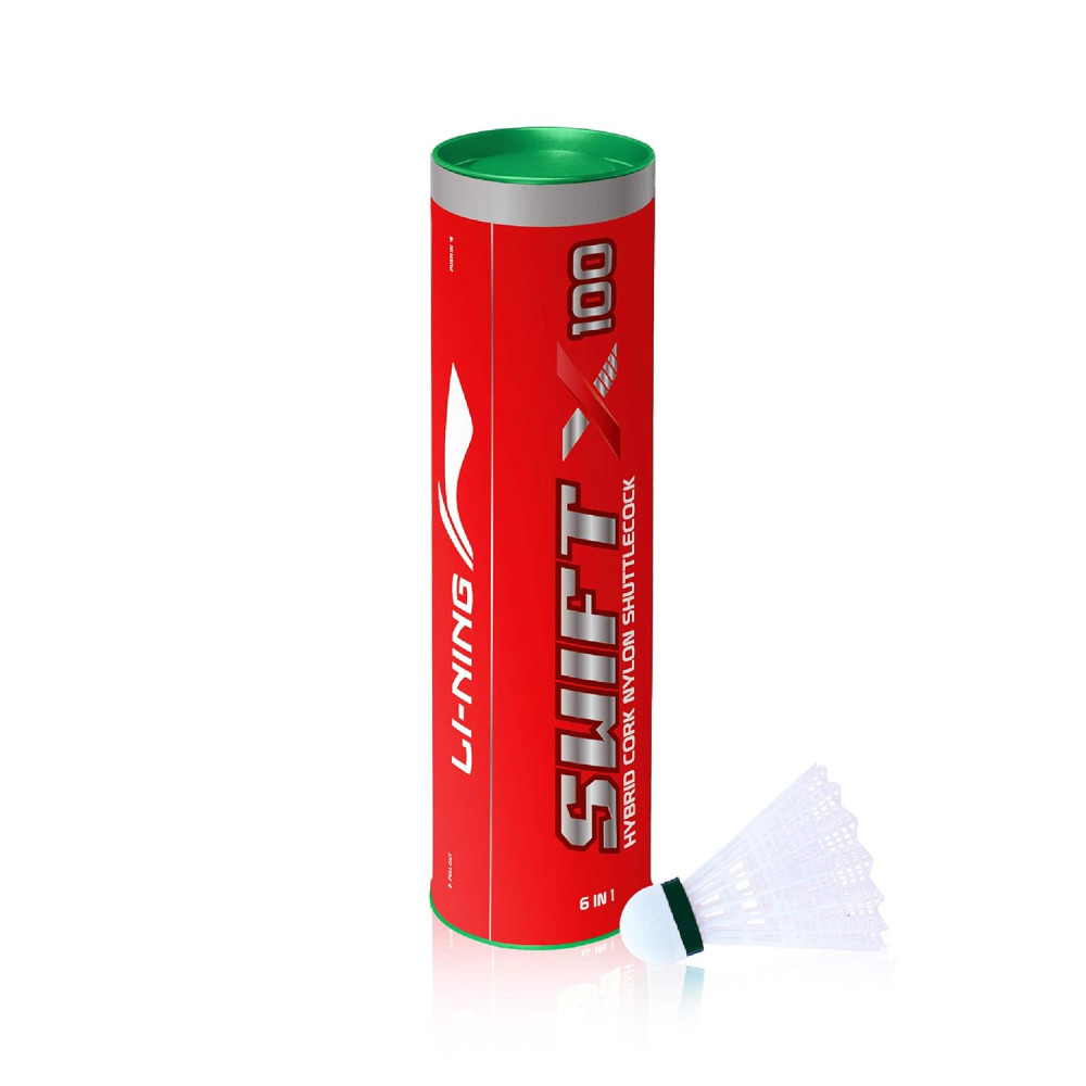 Li-Ning Swift X100 Nylon Shuttlecock Li-Ning Swift X100 Nylon Shuttlecock