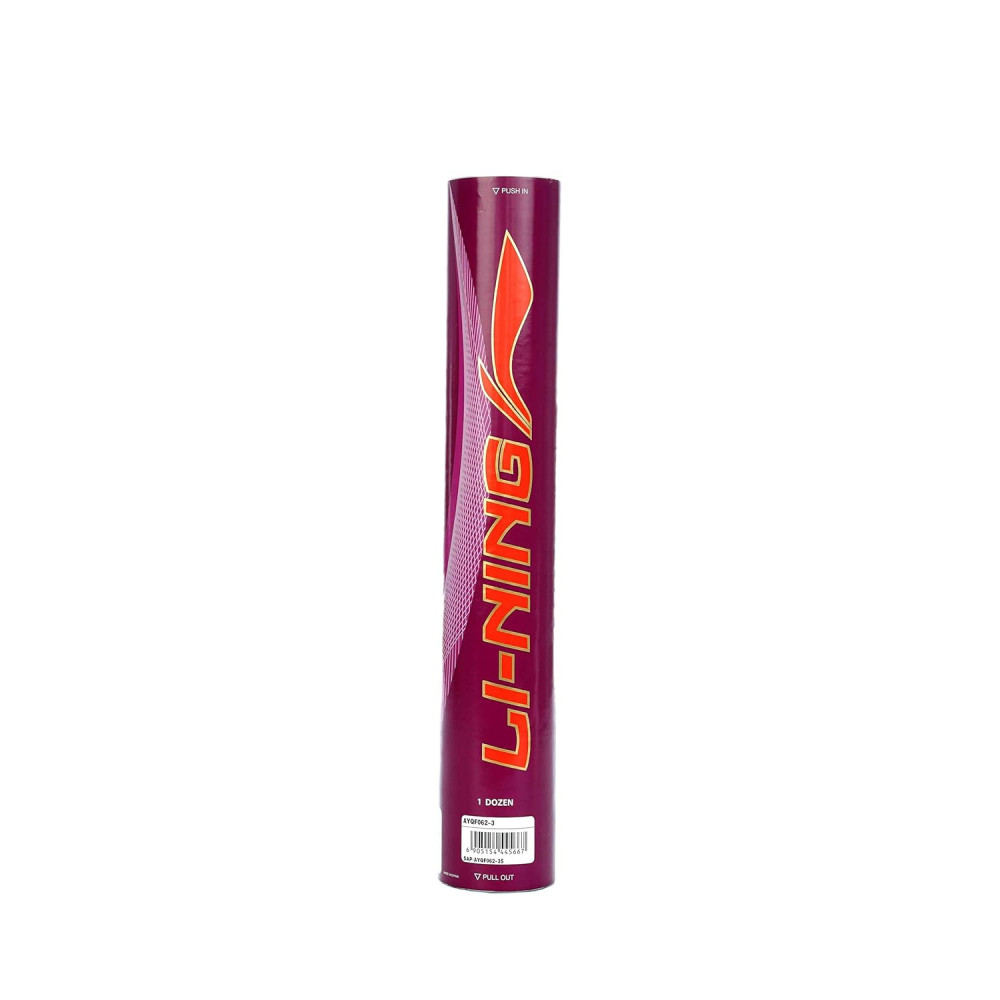 Li-Ning Champ Duck Feather Shuttlecock (White)- Pack of 12 Li-Ning Champ Duck Feather Shuttlecock (White)- Pack of 12