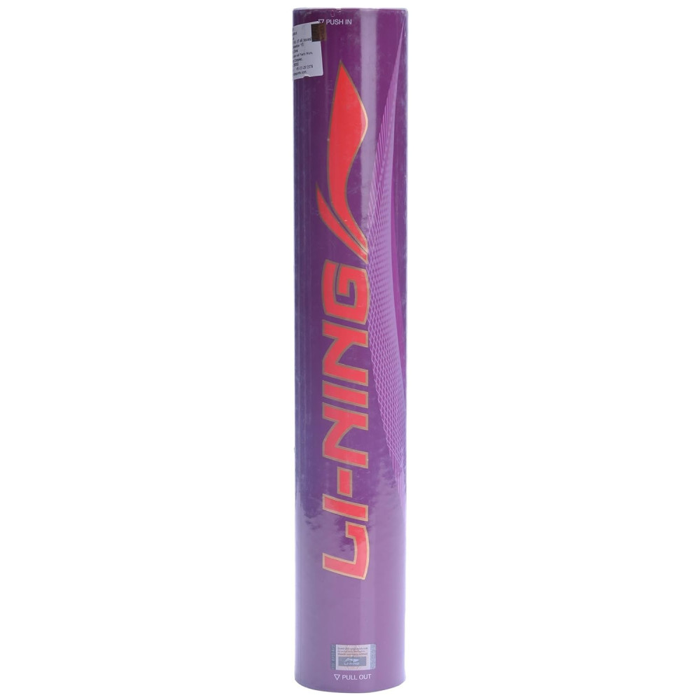 Li-Ning Champ Duck Feather Shuttlecock (White)- Pack of 12 Li-Ning Champ Duck Feather Shuttlecock (White)- Pack of 12