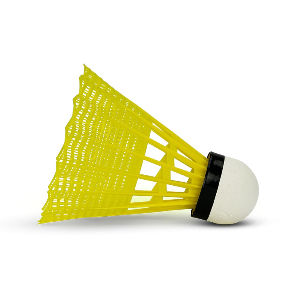 Li-Ning Future 9 Nylon Shuttlecock (Yellow, Pack of 6) Li-Ning Future 9 Nylon Shuttlecock (Yellow, Pack of 6)