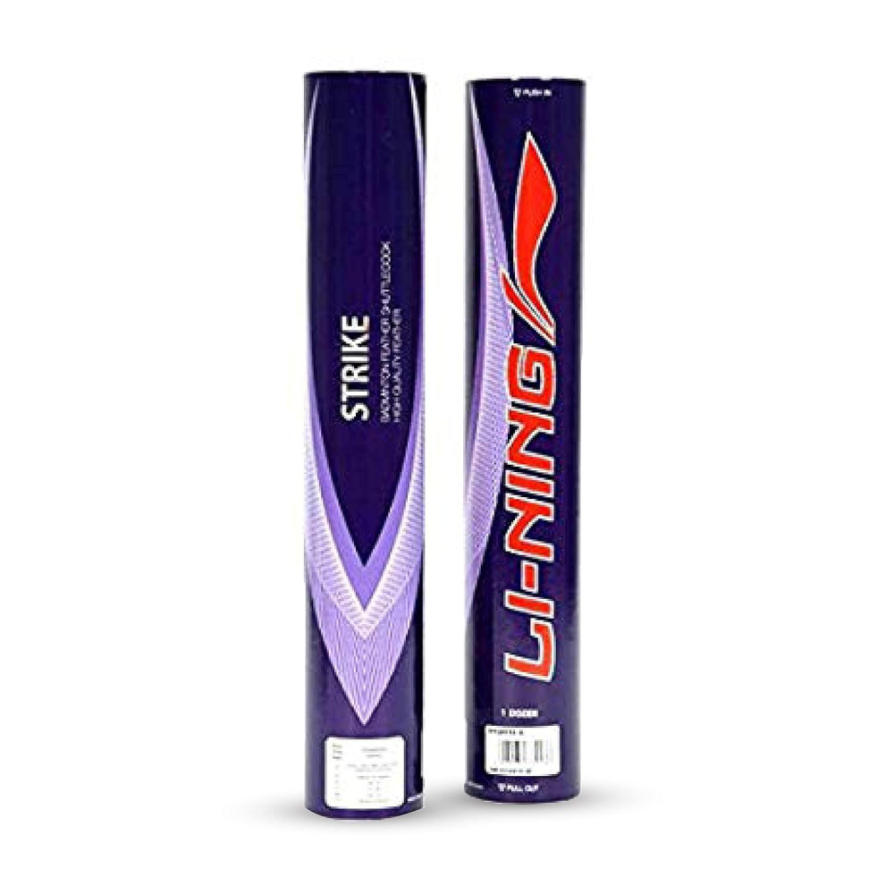 Li-Ning Strike Speed 77 Feather Shuttlecock (White Natural) Li-Ning Strike Speed 77 Feather Shuttlecock (White Natural)