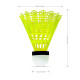 Li-Ning Bolt Boost Nylon Badminton Shuttlecocks (Yellow, Slow Speed) | High Quality | Synthetic Cork Li-Ning Bolt Boost Nylon Badminton Shuttlecocks (Yellow, Slow Speed) | High Quality | Synthetic Cork